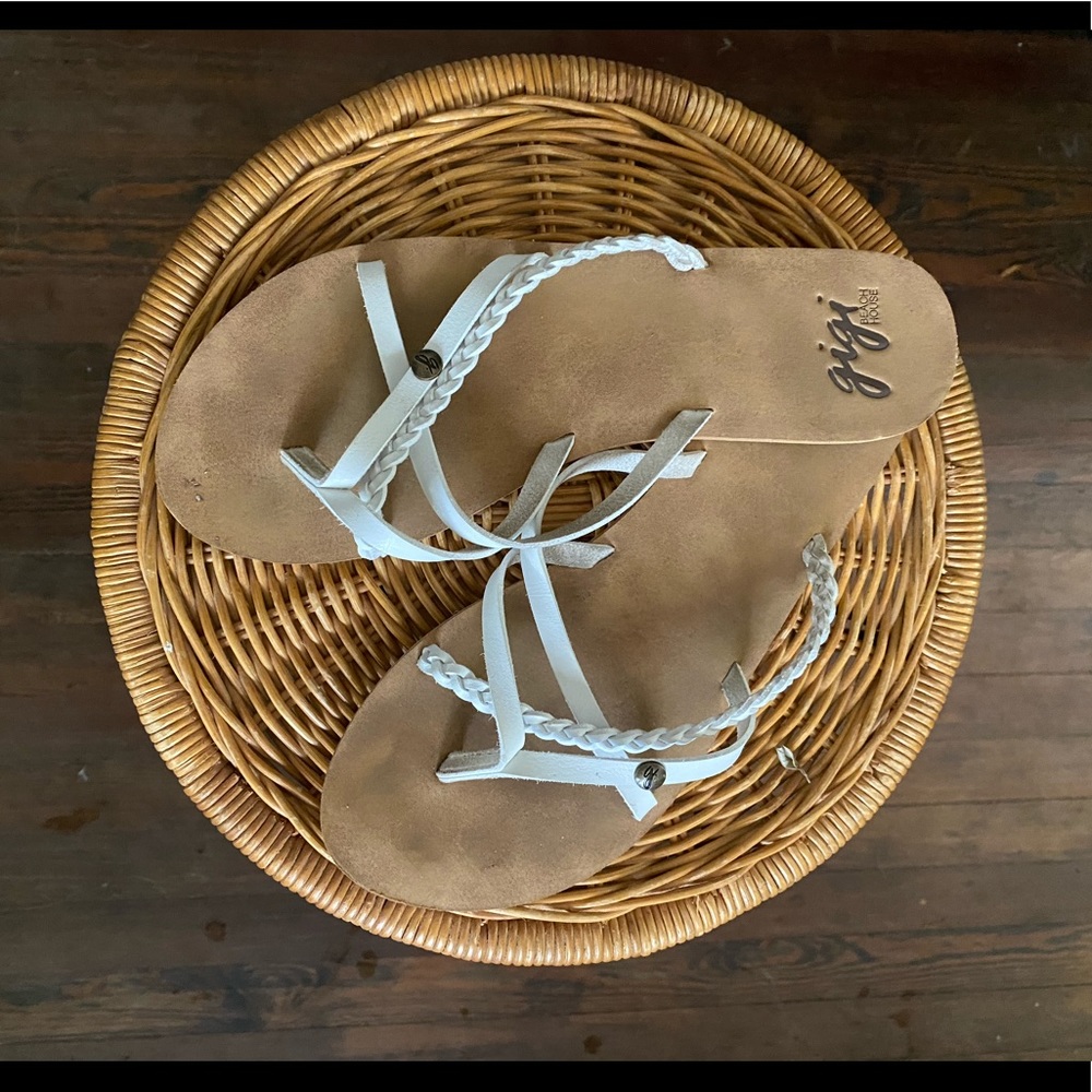 White Sandals